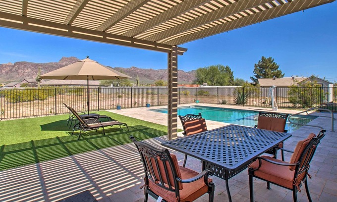 Apache Junction House | Apache Junction Casita w/ Private Pool & Views