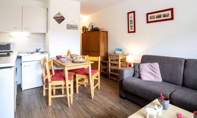 Saint-Francois-de-Sales Apartment | Apart. 4 pers. foot of the slopes Wifi TV garage-FINAL CLEANING INCLUDED