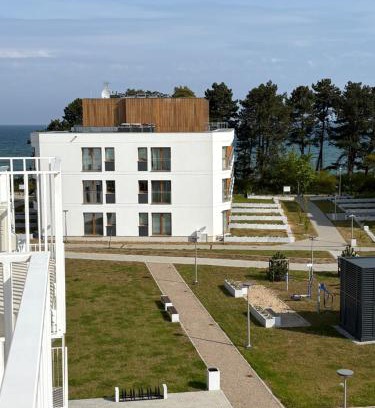 Gaski Apartment | APARTAMENT BALTICHOFF DUNE with Sea View, Basen, Spa, Gym, Sauna, Hala sportowa z kortem tenisowym