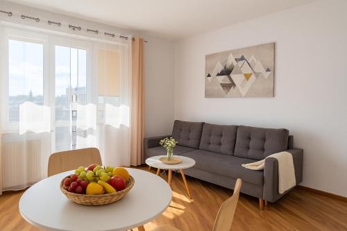 Bydgoszcz Apartment | Apartament nad Brdą dla 4 osób z kuchnią