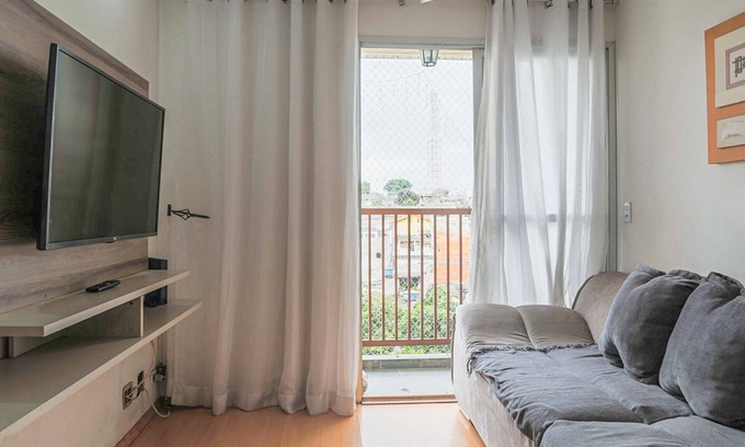 Zona Leste Apartment | Apartamento com piscina e churrasqueira em SP