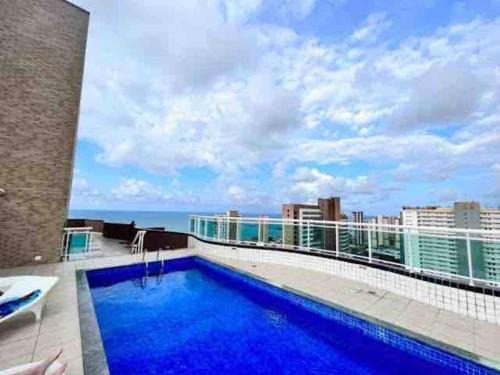 Praia de Iracema Apartment | Apartamento com piscina no hooftop, 48m2 - Praia da Iracema- Fortaleza