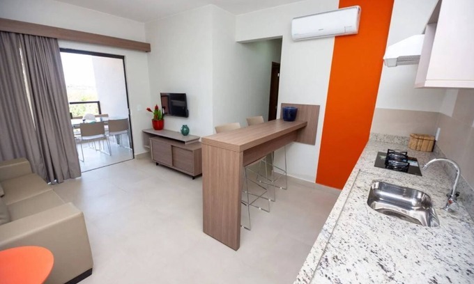 Caldas Novas Apartment | Apartamento Para 6 Pessoas c/2 Quartos