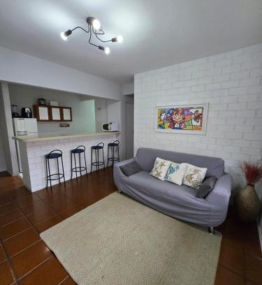 Jardim Sao Miguel Apartment | Apartamento para 6 pessoas, Praia Enseada-Guarujá próximo da praia