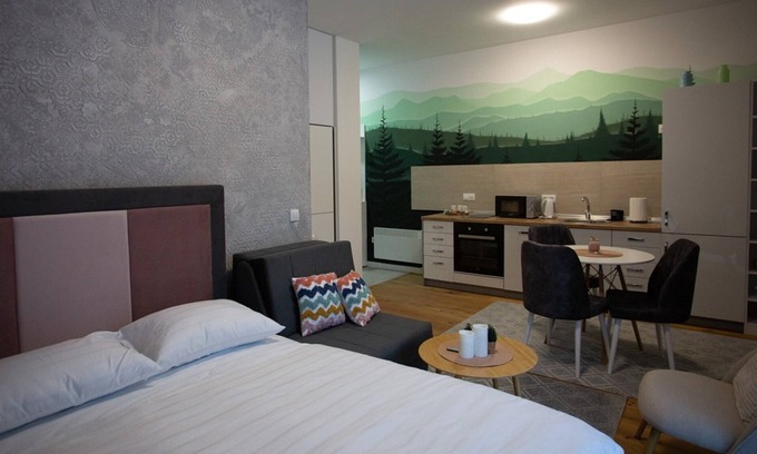 Bjelasnica Apartment | Aparthotel Phoenix - Studio Apartment with Terrace L 101