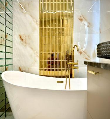West Pomeranian Voivodeship Apartment | Aparti GoldNWhite Studio GALAXY