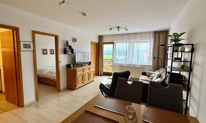 Schonach im Schwarzwald Apartment | Apartment at 980 m, with balcony, parking place and internet, close byTriberg