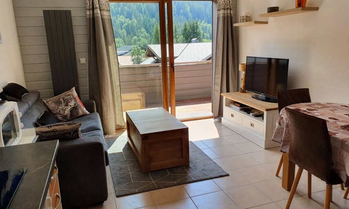 La Chapelle-d'Abondance Apartment | Apartment T2 300m from the Panthiaz cable car 4 pers 40m2