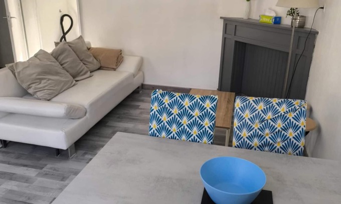 Bray-Dunes Apartment | Apartment 2 100 meters from the beach in the main street with all shops