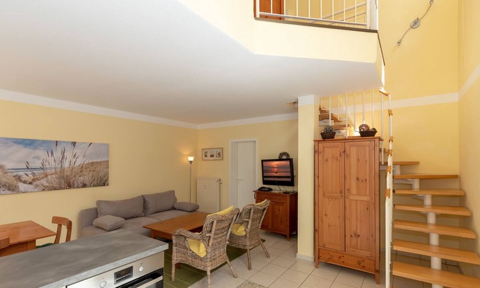 Kuhlungsborn Ost Apartment | Apartment 209 - 100m to the beach - 51m² - swimming pool + sauna - WLAN - parking space