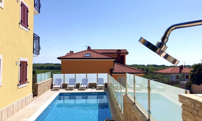 Savudrija Apartment | Apartment 4 in the villa in Savudrija, with garden pool barbecue parking