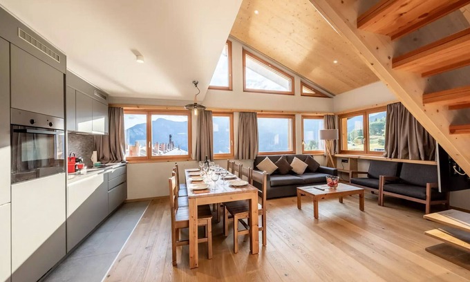 Vercorin Apartment | Apartment 4 Rooms 8 Persons Duplex Deluxe Superior