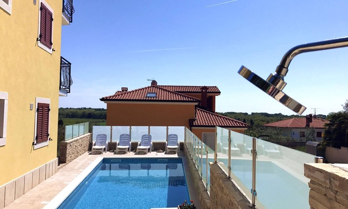 Savudrija Apartment | Apartment 5 in the villa in Savudrija with garden pool barbecue parking