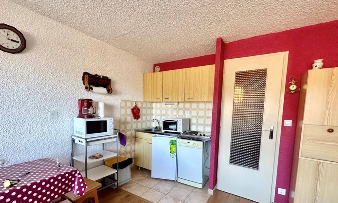 Habere-Poche Apartment | Apartment 'Appartement Sous Berthet - 4 Pers' with Mountain View, Balcony and Wi-Fi