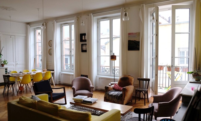 Croix Rousse Apartment | Apartment arty bright heart Croix-Rousse