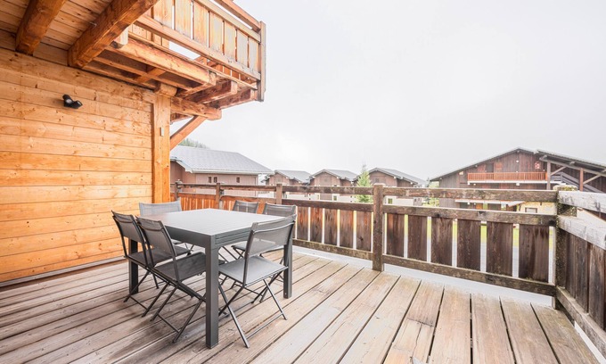 Les Saisies Apartment | Apartment 'Chalet A - o Saisies' with Mountain View, Private Terrace and Wi-Fi