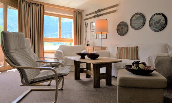 Silvaplana Apartment | Apartment Chesa Dal Luf B5 by Interhome