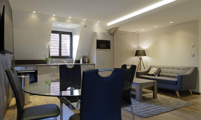 Ribeauville Apartment | Apartment-Deluxe-Ensuite with Shower-Terrace