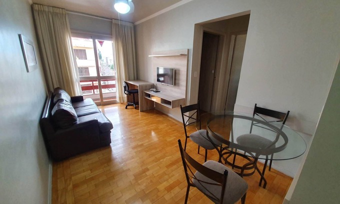 Cidade Baixa Apartment | Apartment Equipped with 1 Dorm in Lima e Silva