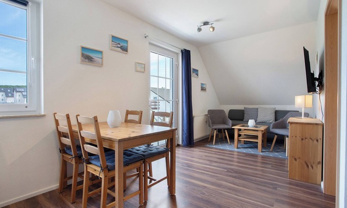 Koserow Apartment | Apartment 'Fewo 2' with Balcony and Wi-Fi