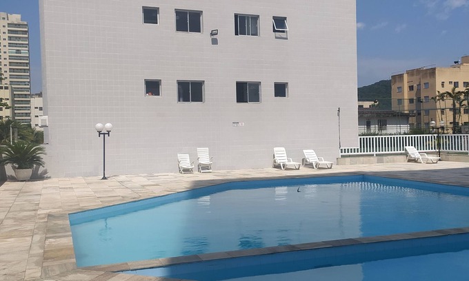 Jardim Centenario Apartment | Apartment Guarujá Enseada - Wonderful leisure and family building