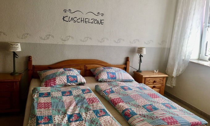 Brauneberg Condo | Apartment in Brauneberg with 2 bedrooms, large slate living room, green courtyard, Moselle