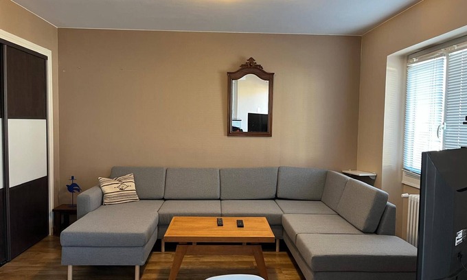 Evian-les-Bains Apartment | Apartment in Évian-les-Bains with wifi, garage and pets allowed