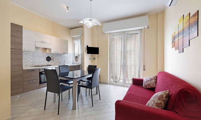 Loano Apartment | Apartment 'Loano Home' with Balcony and Air Conditioning