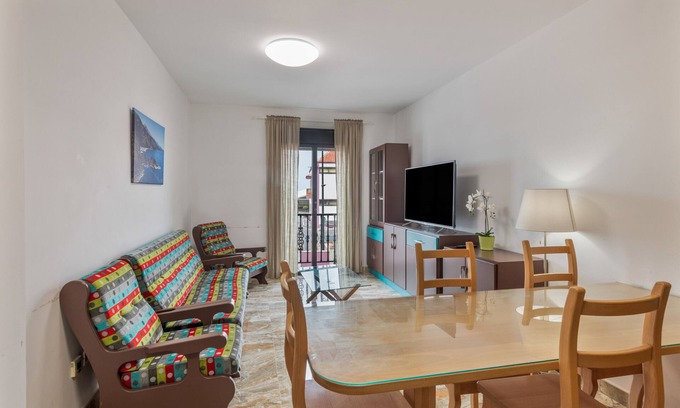 Puntallana Apartment | Apartment 'Luján 1a' with Sea View, Balcony and Wi-Fi