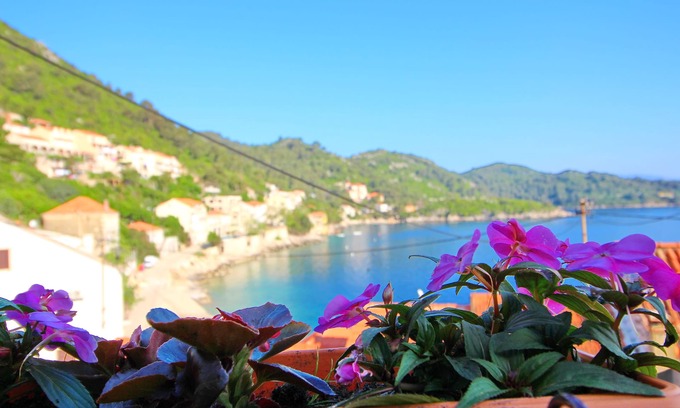 Sobra Apartment | Apartment Mambo , Mljet - Duplex Apartment with Terrace and Sea View