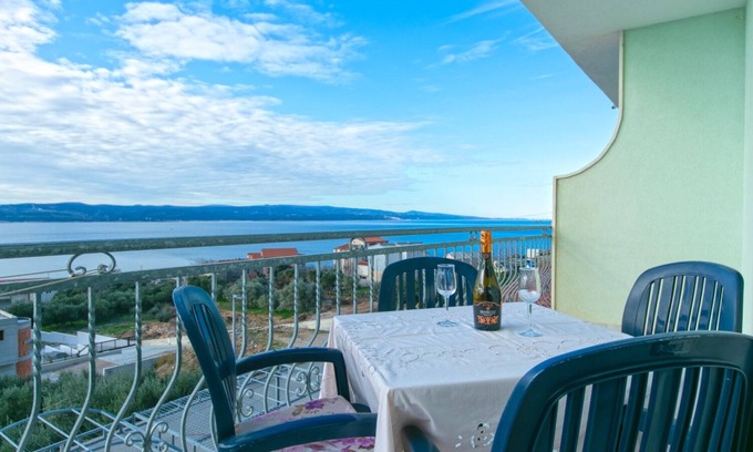 Brela Apartment | Apartment Marko - amazing sea view: A4(2+2) - Brela, Riviera Makarska, Croatia