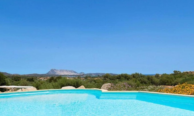 San Teodoro Villa | Apartment Runcina 1 with Sea View, Wi-Fi and Shared Pool