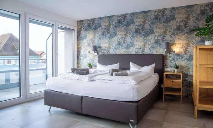 Bad Krozingen Apartment | Apartment south-facing balcony & equipped kitchen