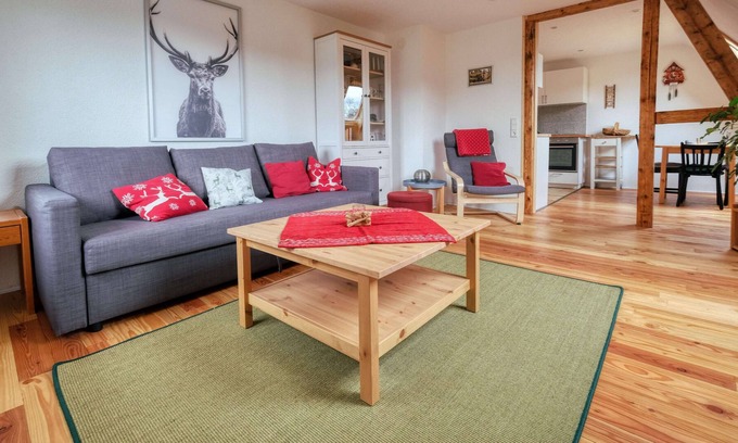 Forbach Apartment | Apartment upstairs, 69sqm, 2 bedrooms, 1 living room / bedroom, max. 5 people