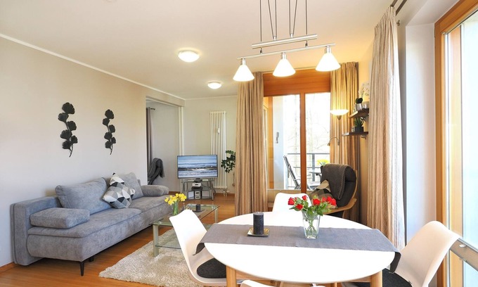 Heringsdorf Apartment | Apartment with 1 bedroom and balcony