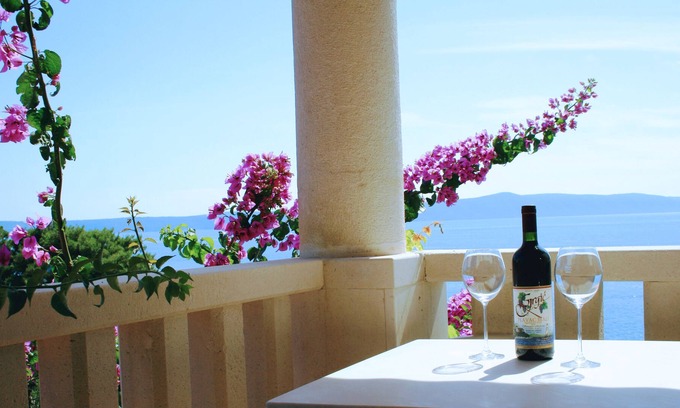 Drasnice Apartment | Apartment with beautiful sea views, 3 terraces