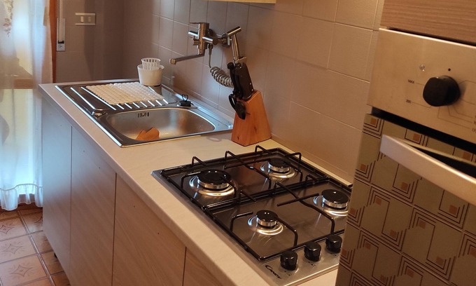 Lido Adriano Apartment | Apartment with large private garden between Adriano beach and Punta Marina