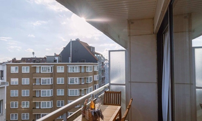 Het Zoute Apartment | Apartment with terrace on top location