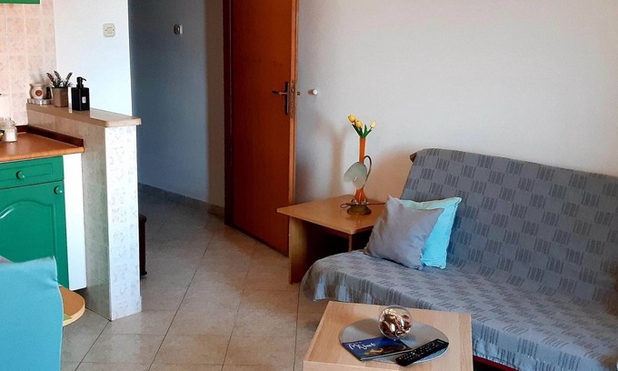 Kozarica Apartment | Apartments Cumbelic - One Bedroom Apartment with Balcony and Sea View A3