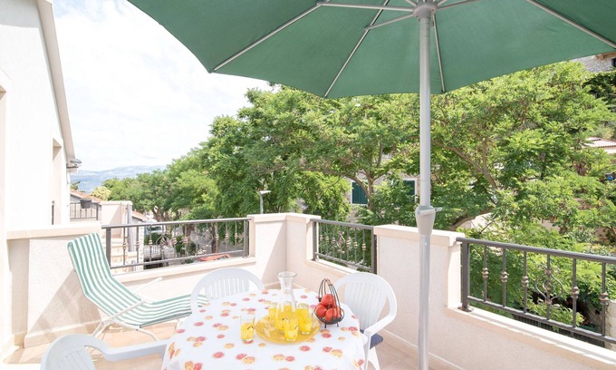 Postira Apartment | Apartments Mare- One Bedroom Apartment with Terrace A2 (ST)