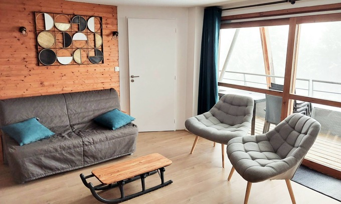 Chamrousse Apartment | Appart 8-10 Pers , Pied de Pistes Villages du Bachat