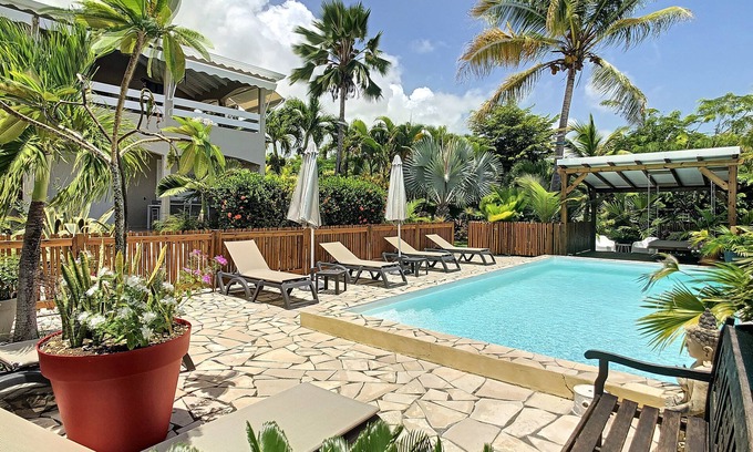 Sainte-Anne Apartment | Appart Balisier 3* Villa Malaka Sainte-Anne 3* (3 pers)