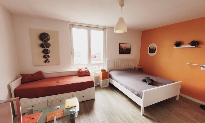 Downtown Apartment | Appart Cosy Brest 5 la gare vue mer