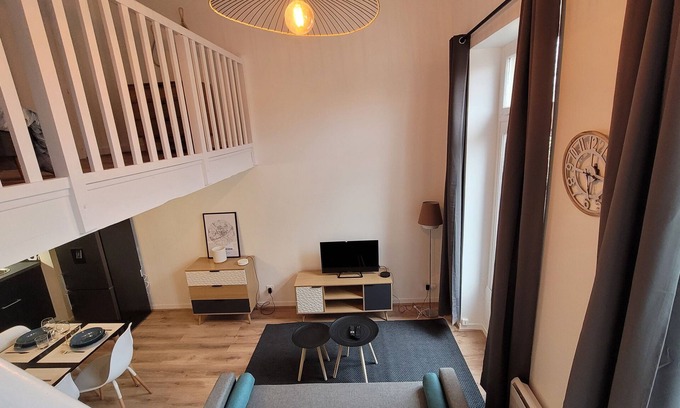 Cret de Roc Apartment | Appart’ entièrement rénové centre ville St Étienne