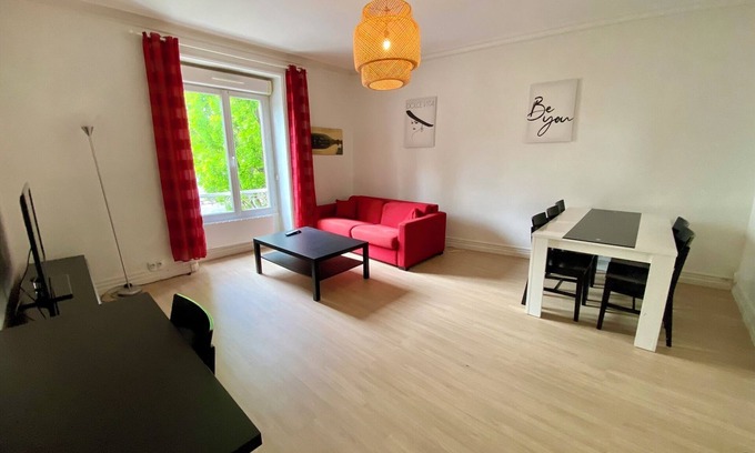 Rennes-Bellamy Apartment | Appartement 45 Mètres Carrés Proche Centre Ville et Facultés/ecoles