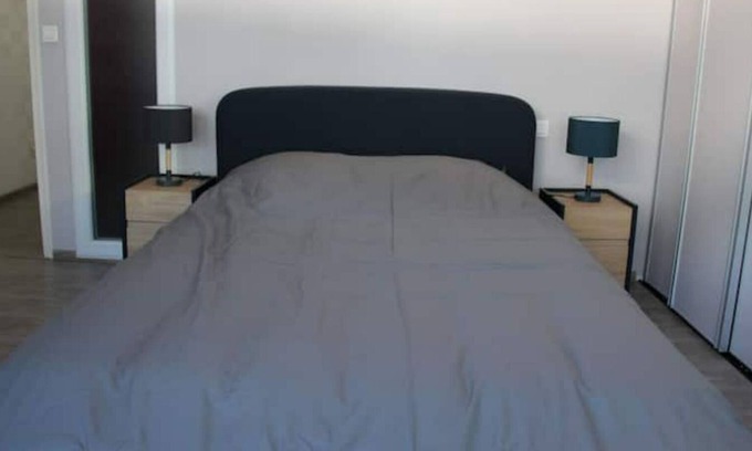 Lons-le-Saunier Apartment | Appartement Avec Cour Privée au Centre-ville