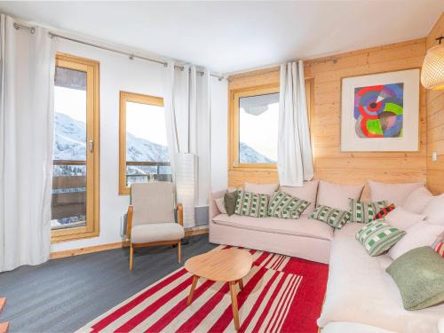 Avoriaz Apartment | Appartement charme 2 pièces cabine avec balcon, cheminée et Wifi à Avoriaz - FR-1-314-191