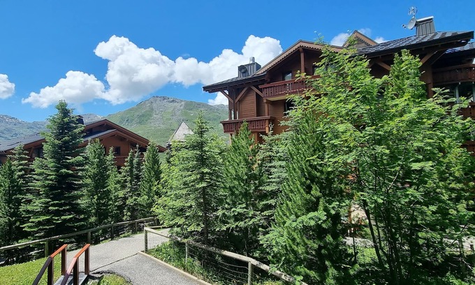 Reberty Apartment | Appartement Dans Résidence Avec Piscine, 2 Chambres, 5+2 Personnes