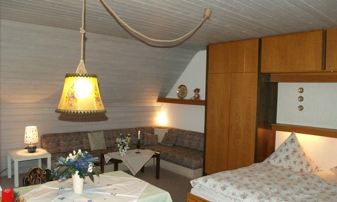 Uehlingen-Birkendorf Apartment | Appartement 2 mit Dusche/WC, Kochnische und Balkon