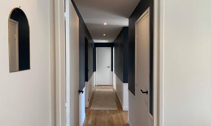 Bois-Colombes Apartment | Appartement 4 Chambres + Parking - Kids Friendly